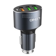 LDNIO C703Q Quick Charger 3.0 AUTO-ID 3 USB Port Car Charger / USB Cable