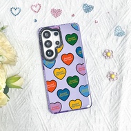 Beyond The Vines Heart Sticker Case For Galaxy S23FE S24FE S25FE S23ULTRA S24ULTRA S25ULTRA S26ULTRA