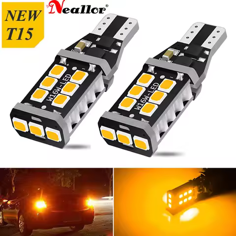 2x T15 LED Car Light T16 W16W Reverse Light For Ford Focus 2 3 1 Mk2 Fiesta Mondeo Mk4 Mk5 Fusion Tr
