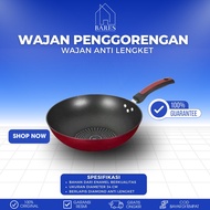 34cm Non-Stick Frying Pan Diamond Wok Pan