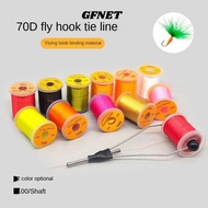 GFNET Fly Tying Thread line, Super Strong Premium Fly Fishing Line, Bass Salmon Flies Fishing Line