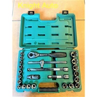 Sata 09060-6 6point 24pcs 1/2″ Drive 6 Point Metric Socket Set ID33221