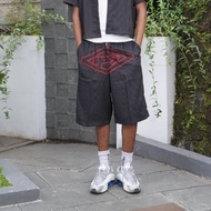 WP Company - Jorts Pants Ghost Strips Red WP