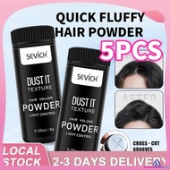 5pcs Sevich Fluffy Hair Powder 8g Absorb Oil Convenient To Use Instantly Adding The Volume Long-last