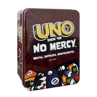 Uno No Mercy Card Game Iron Box Graduation Gift Mother's Day The Final Item Birthday Present For Adu