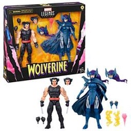 【皇域文創小舖】現貨 孩之寶 漫威傳奇 金鋼狼50週年 6吋 Wolverine and Psylocke 金鋼狼與靈蝶