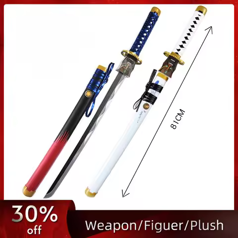 81cm/31.89in Valorant Samurai Swords Game Peripherals Weapon Model Props Cosplay Bamboo Onimaru Kuni