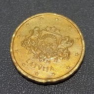 Koin Master 1607 - 10 Cent Euro Latvia Tahun 2014