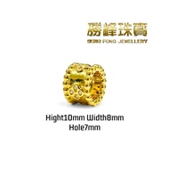 SF Clover Diamond Charm/100%AUTHENTIC 999GOLD