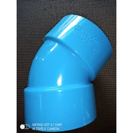 45 Degree Thin Elbow 4 Inches Bend