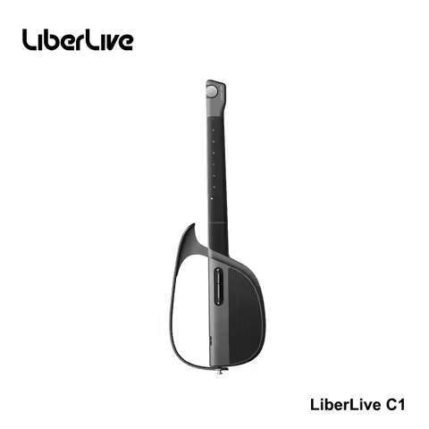 LiberLive C1 Stringless Foldable Smart Travel Guitar Fusion Accompaniment with Guitar Bag Guitar Str