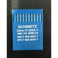 [10pcs]Sewing Needle 135X17 SES SERV 7 D100 Schmetz Ms: 759154