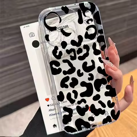 Leopard Print Case For Huawei Honor X9D X7D X9A X8B X9B X7B 90 Lite 5G Nova 7i 3i 5T 7 6 9 SE P30 Pr