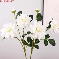 BLUEVELVET Artificial Dahlia Flower, Realistic Plant Simulation Big Dahlia, Flower Arrangement Handm