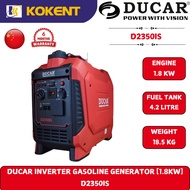 DUCAR INVERTER GASOLINE GENERATOR [1.8KW]  D2350IS