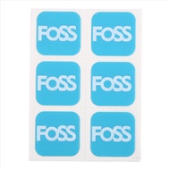 (LA69) FOSS 6Pcs/Set Bicycle Tire Patch Quick Drying Bike Tube Repair Pad Tool Inner Parches MTB Roa