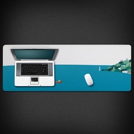 Custom oversized seam Creative illustration fresh game mouse pad thickening large Laptop desk mat