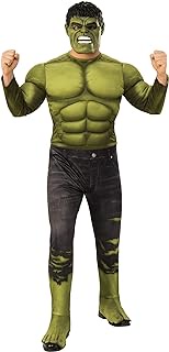Men's Marvel: Avengers 4 Men's Deluxe Hulk (2) Costume and Mask Adult Costume