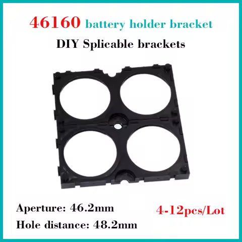 4-12pcs 46160 Battery Bracket Safety fixed support DIY Cell holder bracket Lithium battery 2x46160 H
