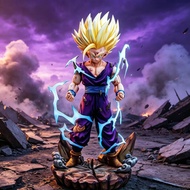 Bunzishan-Super Two Gohan Dragon Ball Figure Son Gohan Anime Trendy Play Merchandise GK Figure Model