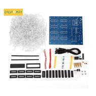 3D Led Cube Light DIY Kit 8x8x8 3mm LED Cube Blue Ray LED 4.5-5.5V LED Cube