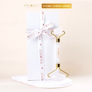[CHÍNH HÃNG] Thanh Lăn Massage Mặt Thạch Anh Trắng Cao Cấp đạt Kiểm Định PNJ - Nâng Cơ - Trẻ Hoá - T