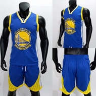 CODE I3B9 1 SET BASKETBALL JERSEY SET GOLDEN STATE WARIOR GSW IMPORT NBA PANTS GRADE ORI
