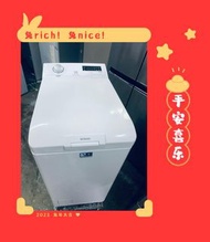 可信用卡付款))電器洗衣機(上置)新款 伊萊克斯 1200轉95%新 EWT1266EWW 二手洗衣機二手電器/傢俱/傢俬/家電/家庭用品/搬屋/家俬/拆舊/家具/新款/時尚/安裝/貨到付款/保用/送