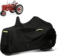 Waterproof Tractors Cover Fit Most Classic Tractor with Pipe, 420D Oxford Cloth with Cotton Liner Tr