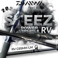 2025 DAIWA STEEZ SV RV SHOTGUN C65MH-LM C64L- BAITCASTING ROD CASTING ROD HEAVY COVER