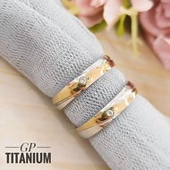 Anti-Rust Titanium Shawl Ring