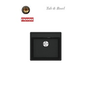 Franke MARIS - 520 Single Bowl Granite Sink MRG 610-52TL-SG (Stone Grey) MRG 610-52TL-MB (Onyx)