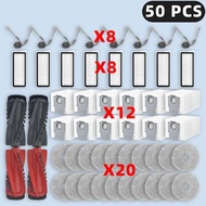 Compatible For ( Roborock Qrevo 5AE CurvC Curv S5X 5A1 5XC EdgeC / Edge S5A 5V1 ) Parts Brush Filter