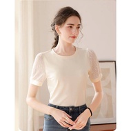 SK7012 -M'SIA Stok Sedia Fesyen Baju T Wanita.Ready Stock Women cotton T-Shirt Women Top Female Top 