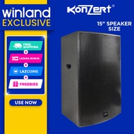 Konzert by Winland 15inches 2-Way Professional Passive Speaker 500Watts GO Passive 15 (Sold Per Piec