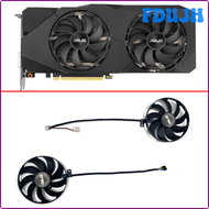 FDUJH พัดลมระบายอากาศวิดีโอการ์ด RTX2080S RTX2070S RTX2060S 87มม. T129215SU ระบายความร้อนสำหรับ ASUS