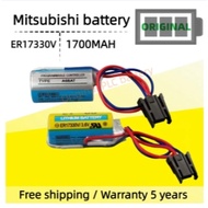 Original Mitsubishi ER17330V 3.6V A6BAT MR-BAT MRBAT PLC servo industrial drive lithium battery