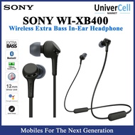 Sony WI-XB400 Wireless Extra Bass in-Ear Headphones with 15 hrs Battery, Quick Charge, Magnetic Earbuds, Tangle Free Cord, BT Ver 5.0