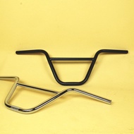 Bmx Handlebar Action Street Bike Extreme Bicycle Two-stage Handlebar Performance Bmx Chrome Molybden