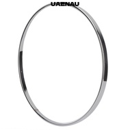 UAENAU Musical Instrument Tension Hoop​, ​Banjo Parts​ Metal ​Banjo Hoop​, Durable Silver Easy to in