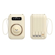 Xiaozhubangchu phim hoạt hình Đài Loan gió đi kèm với dòng sạc kho báu dung tích lớn 20000 ma mini x