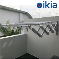 OIKIA - Telescopic Laundry Rack / Clothes Drying Rack / Wall Rack