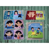 Busybook recognize body parts / activity book / parts your body