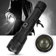 XHP50 LED Aluminium Tactical Flashlight High Lumen 5 Modes Outdoor Torch Light Waterproof Camping Hi