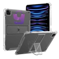 IPad Anti Crack Stand Case – Clear for iPad Pro 11, iPad 10.2, Pro M4, iPad Mini/Air 1 - 10 & 12.9, 