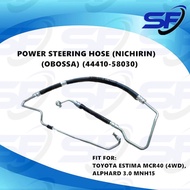TOYOTA ESTIMA MCR40 (4WD),ALPHARD 3.0 MNH15 POWER STEERING HOSE (NICHIRIN) (OBOSSA) (44410-58030)