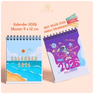 NEWEST AESTHETIC AND CUTE 2026 DESK CALENDAR / MINI SIZE 2026 DESK CALENDAR / AESTHETIC CALENDAR