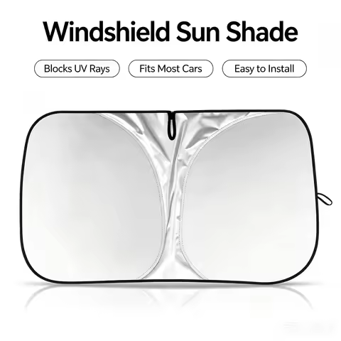 Suitable for Tesla Model 3/Y/S Car Sunshade Front Sunscreen Heat Insulation Parasol Sunshade