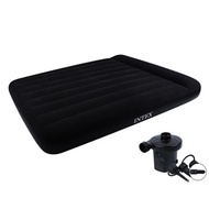 INTEX DuraBeam Classic Air Mat + Electric Pump (for car or home)