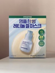 現貨 韓國 Innisfree Retinol Cica Ampoule-in Hydrogel Mask 4pcs